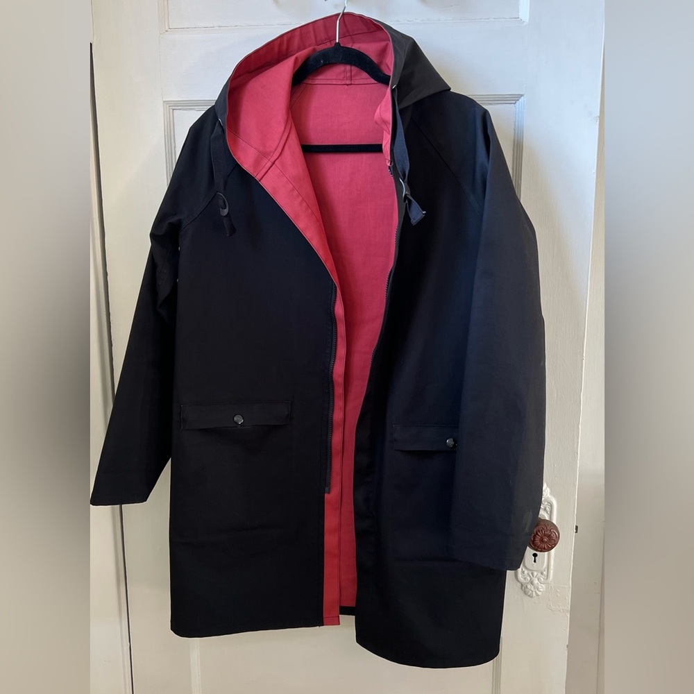 JW Anderson X Uniqlo Windproof Reversible Hooded Coat